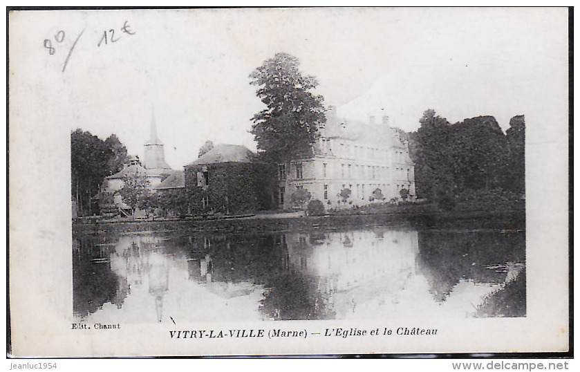 VITRY LA VILLE LE CHATEAU - Vitry-la-Ville