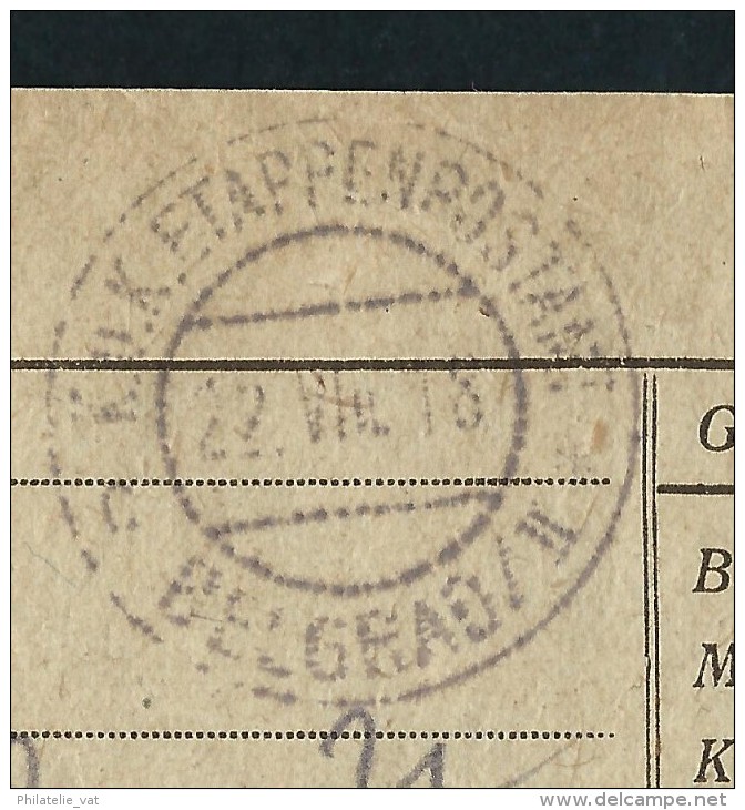 DETAILLONS COLLECTION DE TELEGRAMMES- AUTRICHE TELEGRAMME COMPLET 1918 A VOIR LOT P3518 - Telegraphenmarken