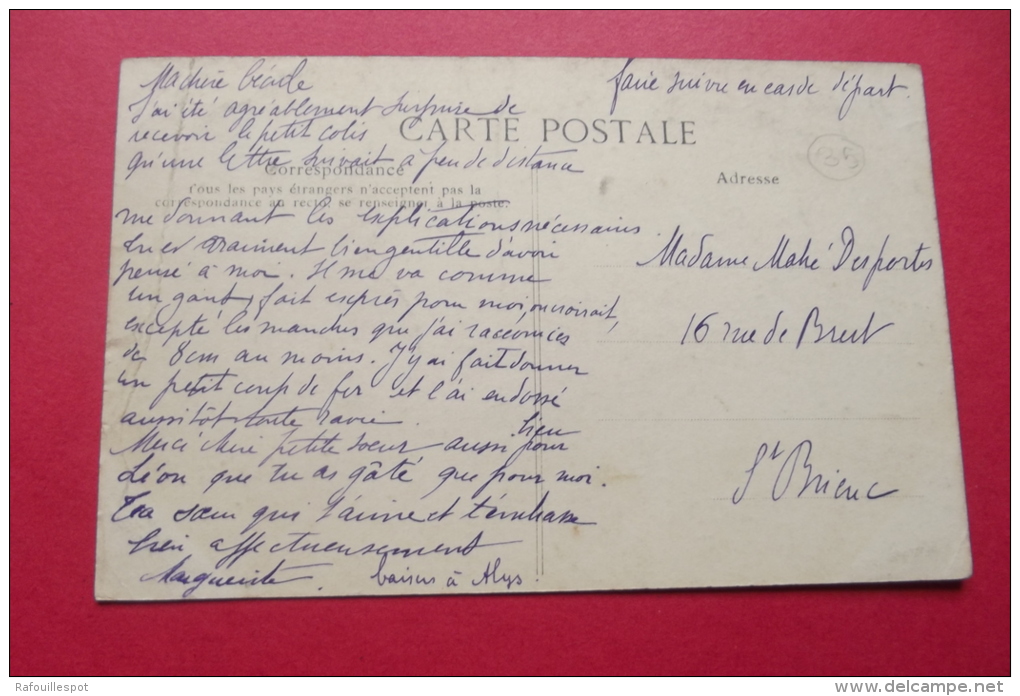 Cp  Saint Servan Arrivee Par Le Tramway - Saint Servan