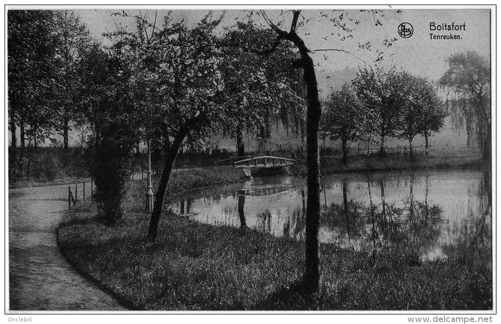 Boitsfort Watermael  Tenreuken Bord étang Pont 1935 état Superbe - Watermaal-Bosvoorde - Watermael-Boitsfort