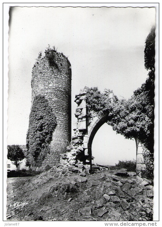 CPA 87   CHALUS         LA TOUR DE RICHARD COEUR DE LION - Chalus