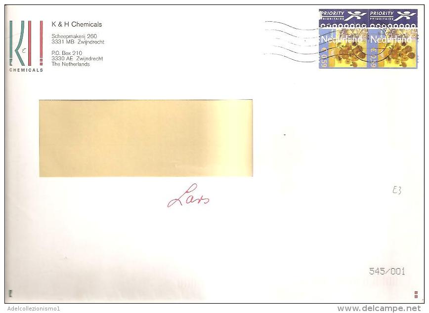 69746) Olanda Lettera Con  2 X 0,59€  Van Gogh Quadro  Zwijndrecht  Il 9/4/2003 - Cartas & Documentos
