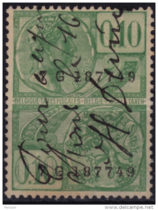 BELGIUM - Revenue STAMP - USED - 0.10 F. - Stamps