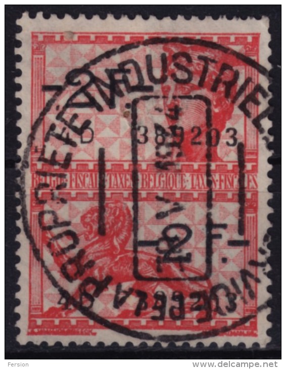 BELGIUM - Revenue STAMP - USED - 2 F. - Marken