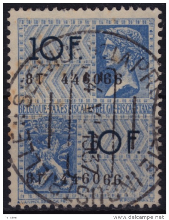 BELGIUM - Revenue STAMP - USED - 10 F. - Stamps