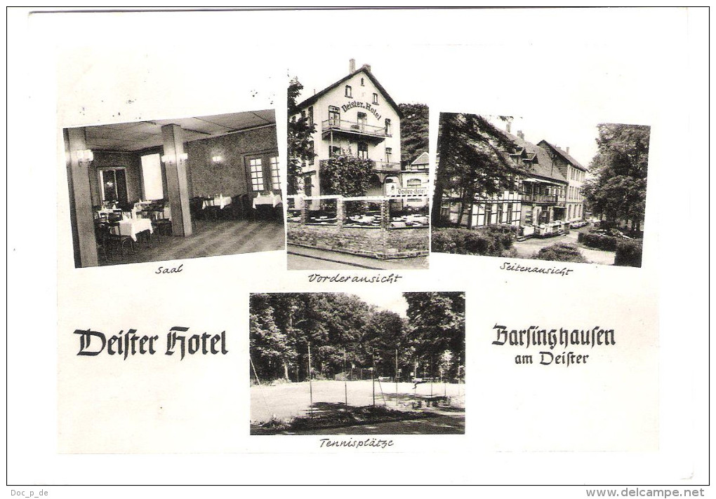 Deutschland - Barsinghausen - Deister Hotel - 1959 - Barsinghausen