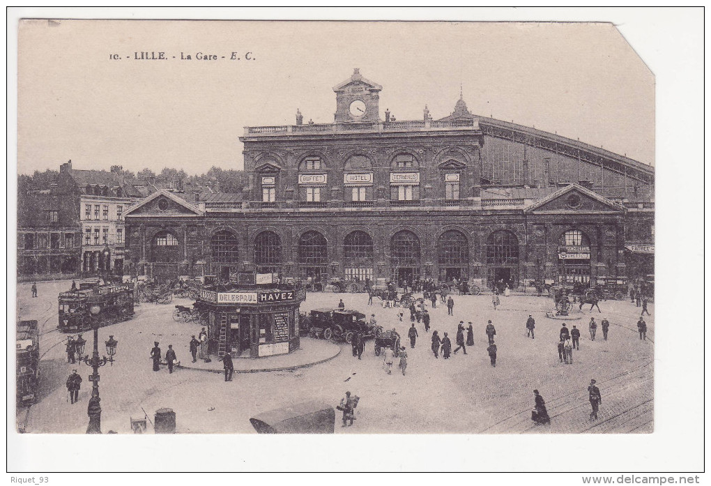 10 - LILLE - La Gare - E.C. - Lille