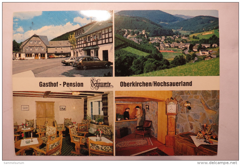 (6/5/44) AK "Schmallenberg-Oberkirchen" Gasthof Pension Restaurant Schauerte - Schmallenberg