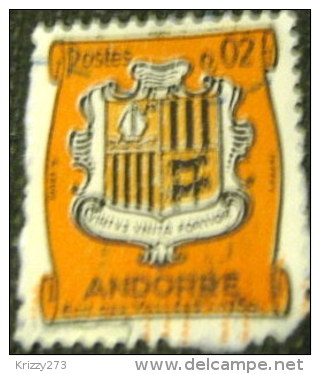 Andorra 1964 Coat Of Arms 2c - Used - Usados