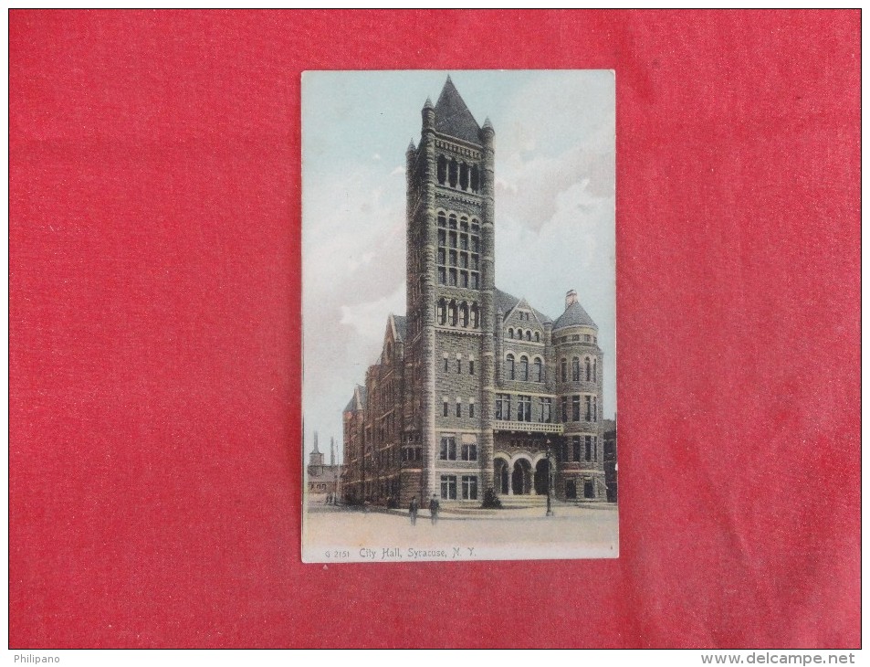 Rptograph---- --- New York> Syracuse   City Hall  --ref 1779 - Syracuse