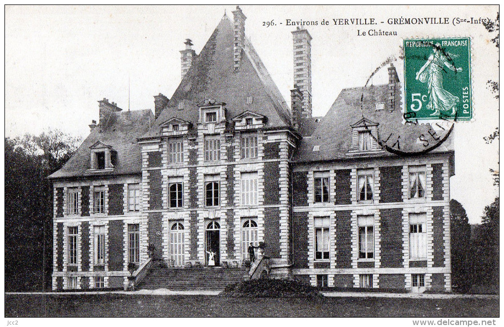 76 - YERVILLE - Chateau De Grémonville - Yerville