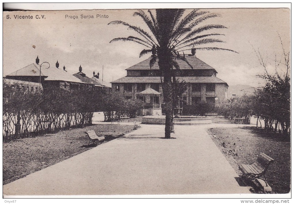 SAN VICENTE (Cap Vert-Afrique)  Plaça Serpa Pinto - Kiosque - N° 1 - Cap Vert