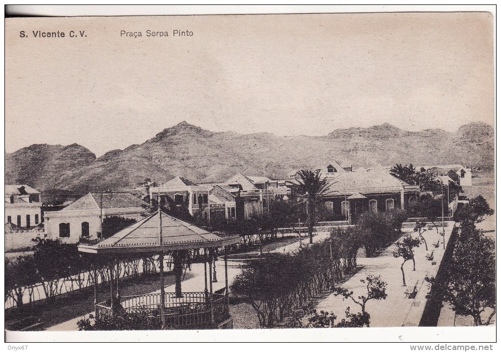 SAN VICENTE (Cap Vert-Afrique)  Plaça Serpa Pinto - Kiosque - N° 2 - Cabo Verde