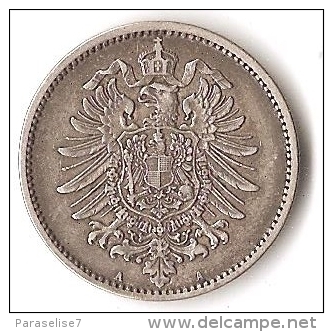 ALLEMAGNE 1 MARK 1875  A ARGENT - 1 Mark