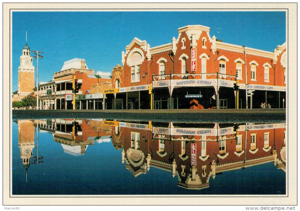 AUSTRALIA   KALGOORLIE:  ARCHITETTURA DI HANNAN STREET     (NUOVA CON DESCRIZIONE DEL SITO SUL RETRO) - Kalgoorlie / Coolgardie