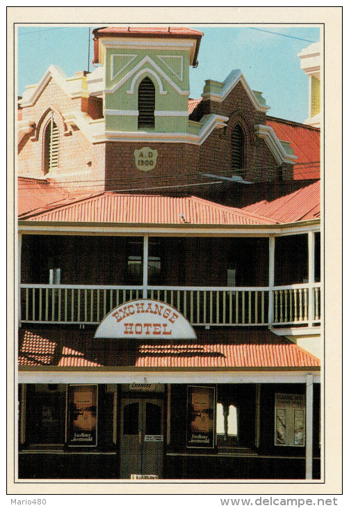 AUSTRALIA   KALGOORLIE:  CENTRO DELLA  CORSA ALL'ORO    (NUOVA CON DESCRIZIONE DEL SITO SUL RETRO) - Kalgoorlie / Coolgardie