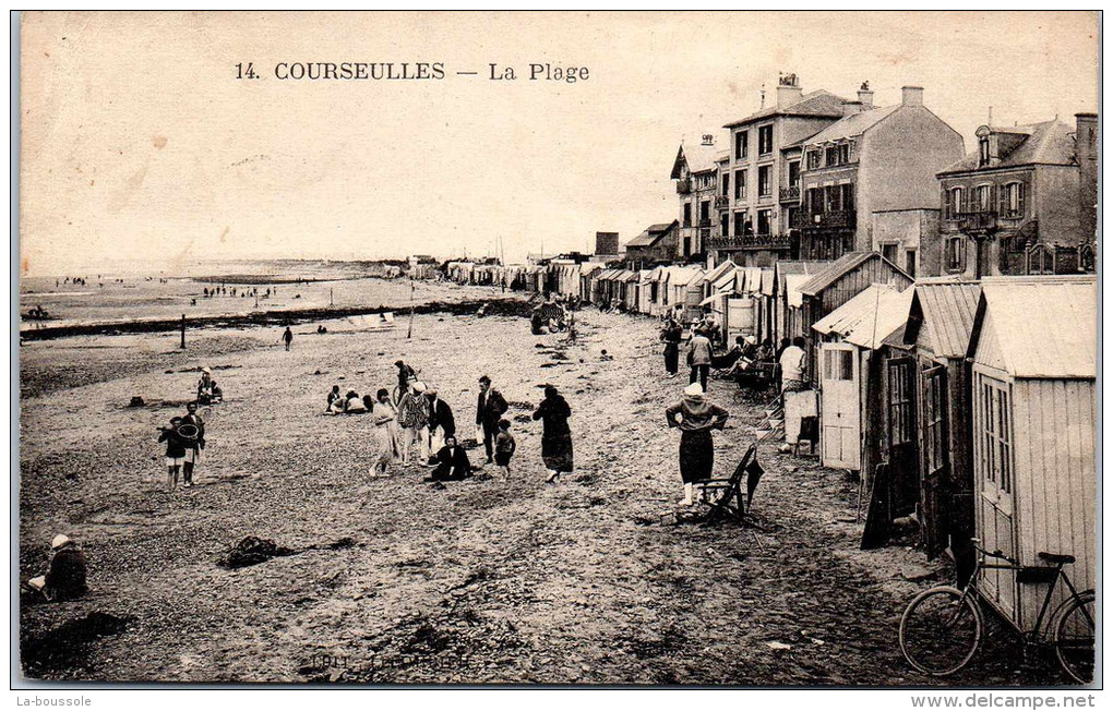 14 COURSEULLES - La Plage - Courseulles-sur-Mer