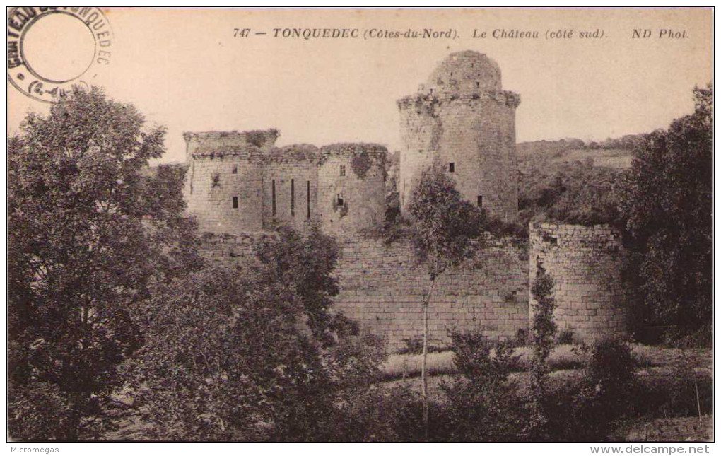 TONQUEDEC - Le Château (côté Sud) - Tonquédec