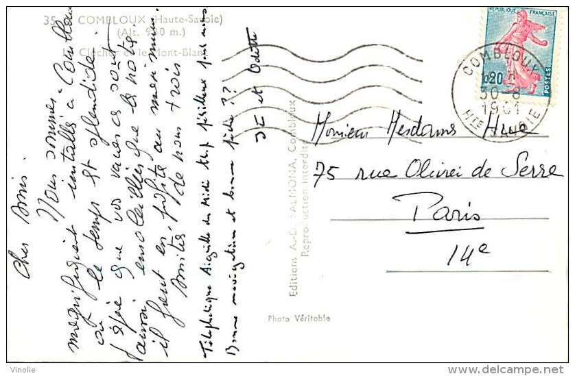 Réf : D-15-719  :   COMBLOUX - Combloux