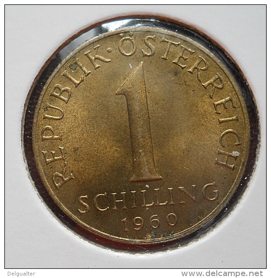 Austria 1 Schilling 1960 UNC - Austria