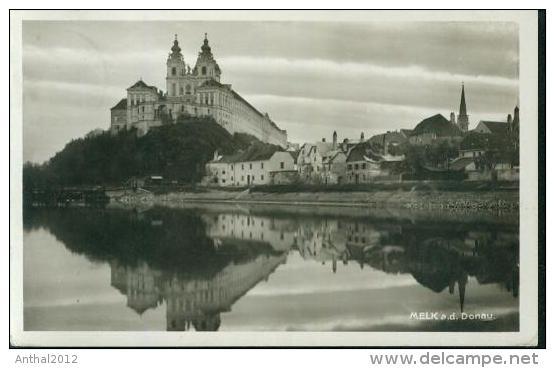 Melk A.d. Donau Mit Wohnhäuser Sw 11.7.1939 Nach Potsdam - Melk