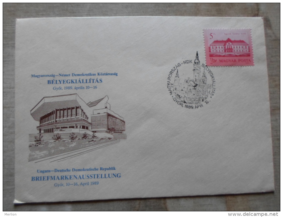 Hungary-   Magyaroszág NDK (GDR) Germany - Briefmarkenausstellung  1989    - D130004 - Hojas Completas