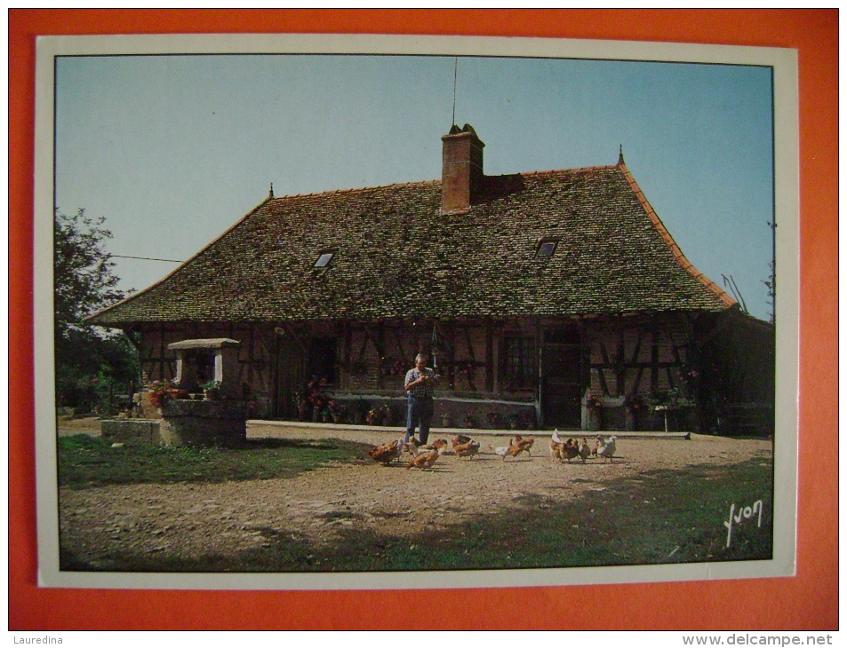 CPM SAONE ET LOIRE - LA BRESSE - FERME TYPIQUE - Autres & Non Classés