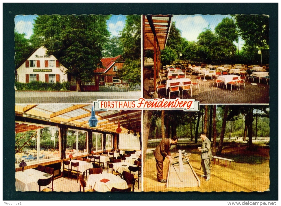 GERMANY  -  Dorsten  Fursthaus Freudenberg  Used Postcard As Scans - Dorsten