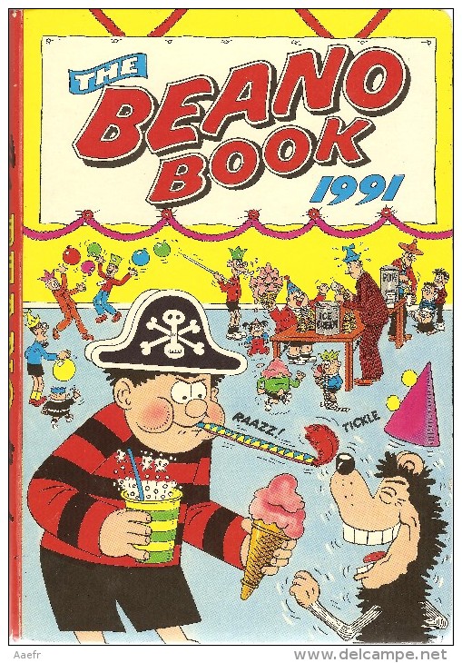 The BEANO Book 1991 - Children Book In English -Livre Enfant En Anglais - Annuels