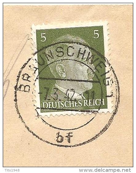 1942 Brief Deutschland Braunschweg, Mi 784 EF Nach Schweiz , Zensur,  Siehe Scan! - Sonstige & Ohne Zuordnung