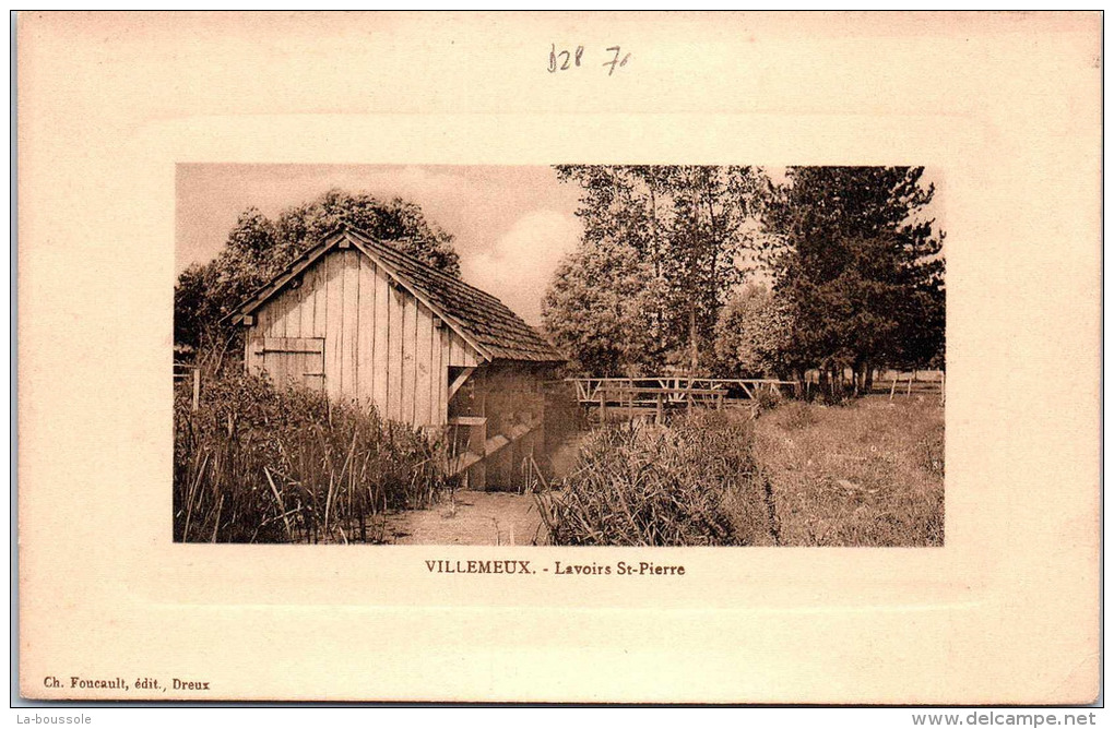 28 VILLEMEUX - Lavoir Saint Pierre - Villemeux-sur-Eure