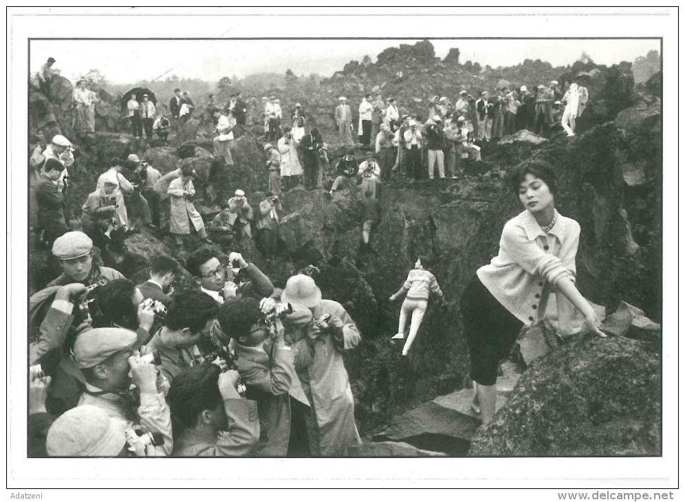 CARTOLINA MARC RIBOUD, RALLYE DE PHOTOGRAPHES, JAPON 1958 DIMENSIONI CM 10,5x15 CONDIZIONI OTTIME - Fotografia