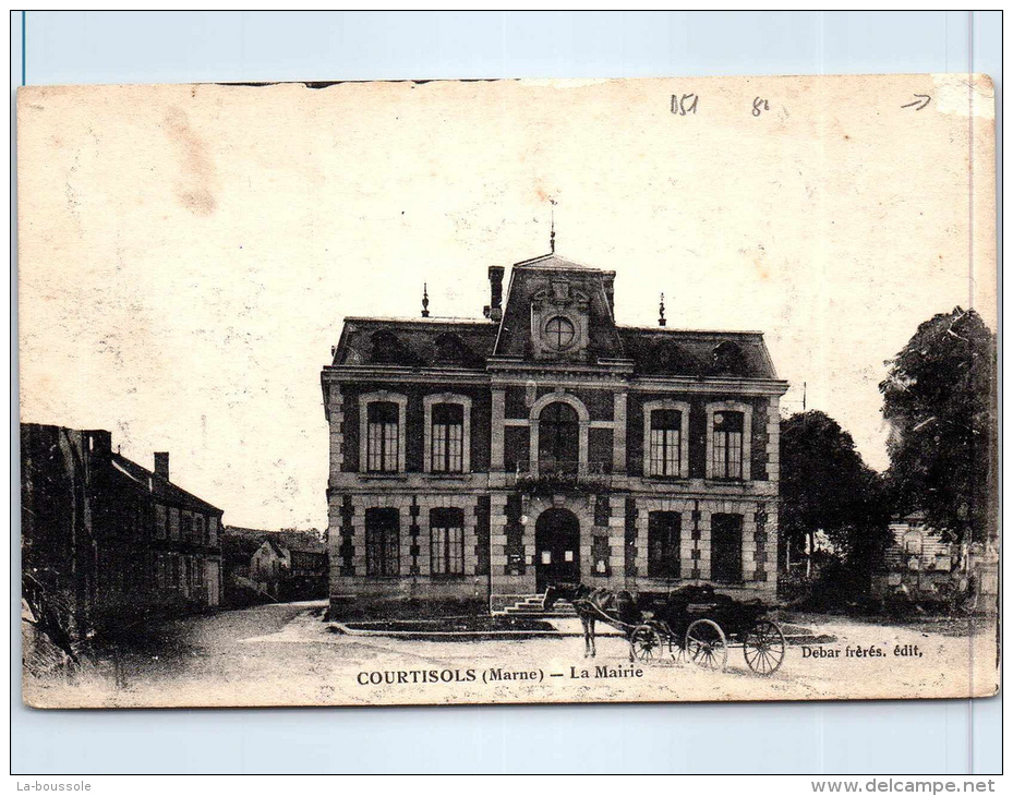 51 COURTISOLS - La Mairie - - Courtisols