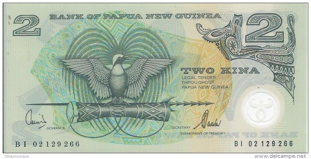 2 Kina 1975 - Papua-Neuguinea