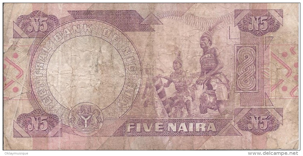 5 Naira 1991 - Nigeria