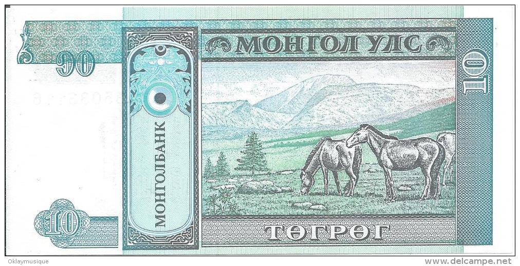 10 Tugrik 1993 - Mongolia