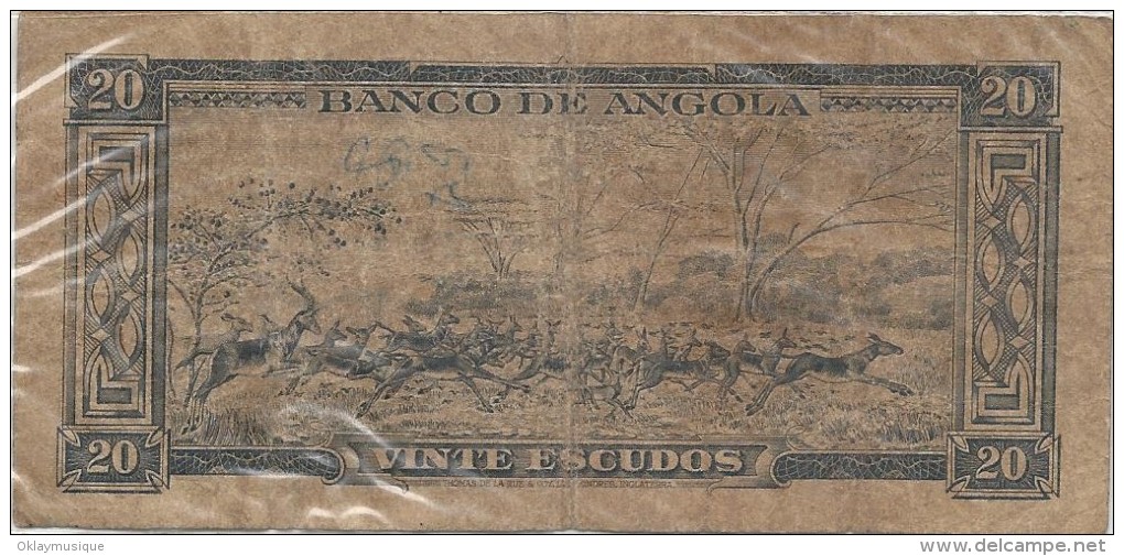 20 Escudos 1962 - Angola