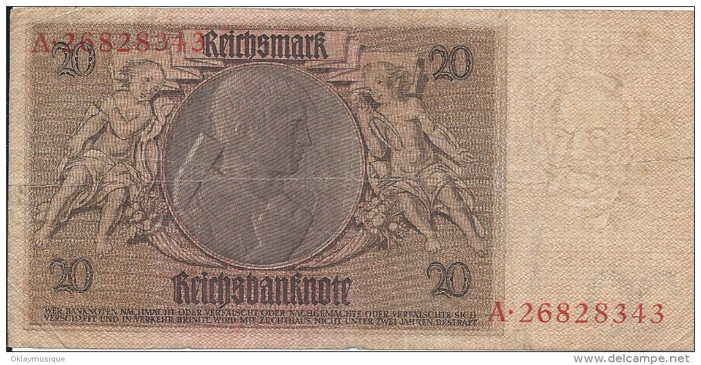 20 Mark 1924 - 20 Reichsmark
