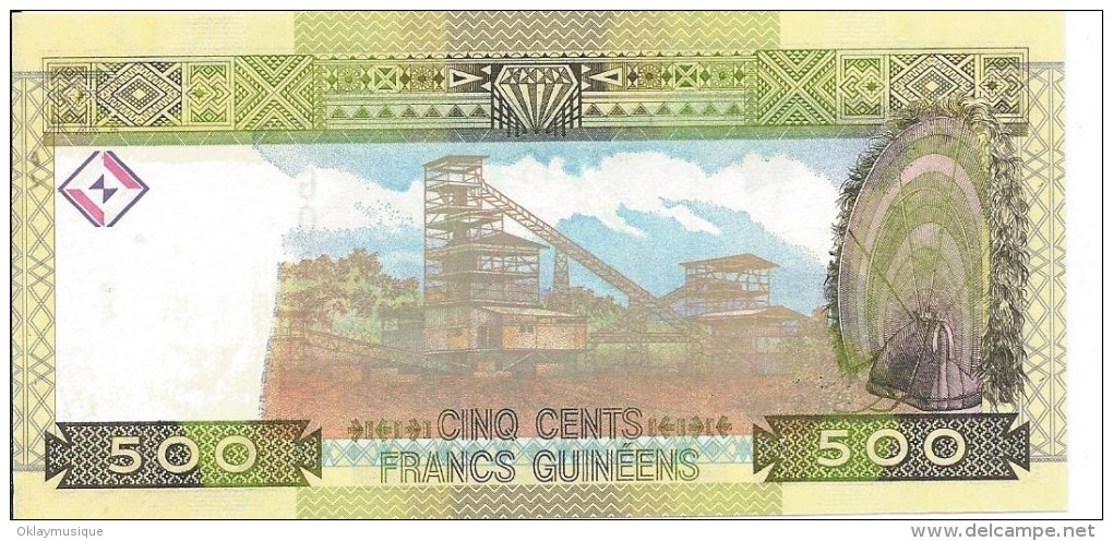 500 Francs Guineens 1960 - Guinea