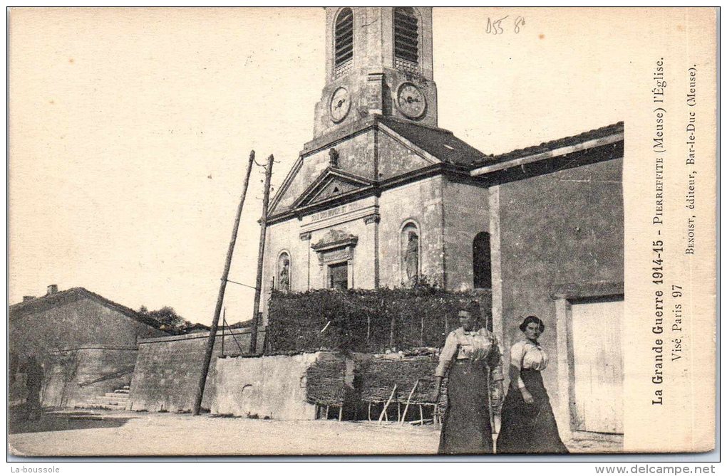 55 PIERREFFITE - L'église - Pierrefitte Sur Aire