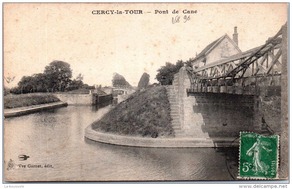 58 CERCY LA TOUR - Pont De Cane, - Autres & Non Classés