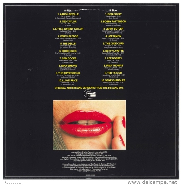 * LP *  DEEP SOUL BALLADS - COOKE / SLEDGE / SIMONE A.o. (Holland 1988 EX!!!) - Soul - R&B