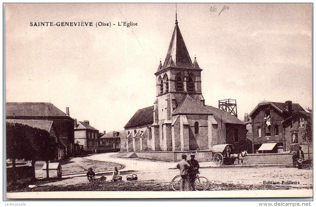 60 SAINTE GENEVIEVE - L'église. - Sainte-Geneviève