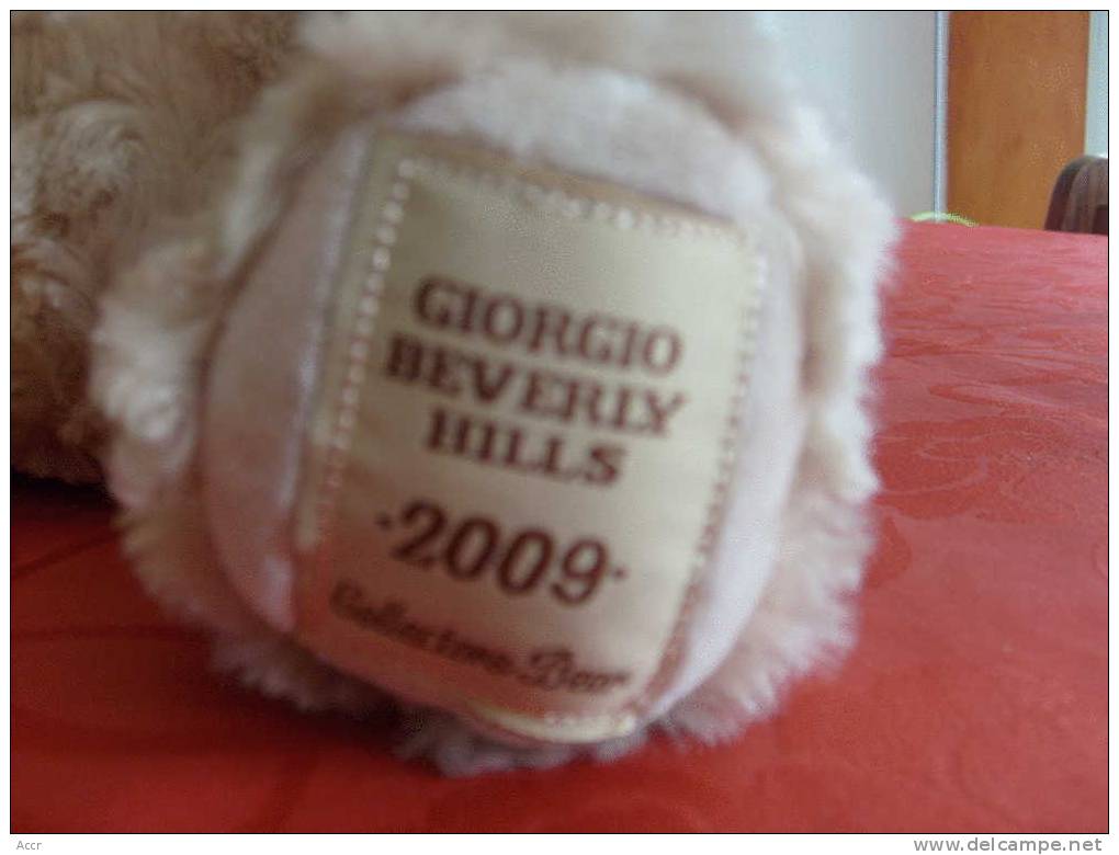 GIORGIO BEVERLY HILLS 2009 Avec Boîte Collectors Bear _ Ours _ Nounours - Osos Perfumados