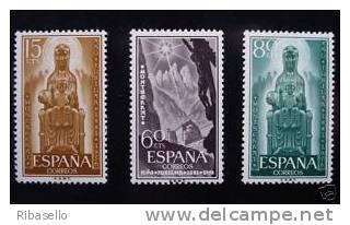 España 1956. Virgen De Montserrat. MNH. **. - Nuevos