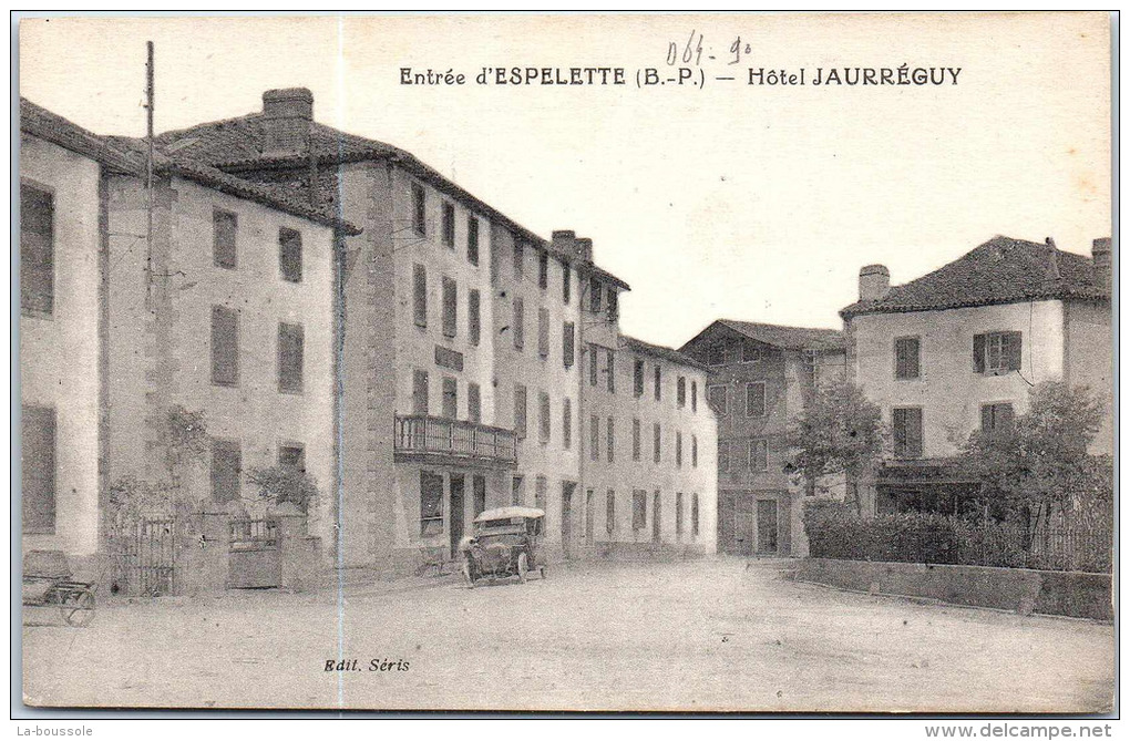 64 ESPELETTE - Hôtel Jaurréguy - Espelette