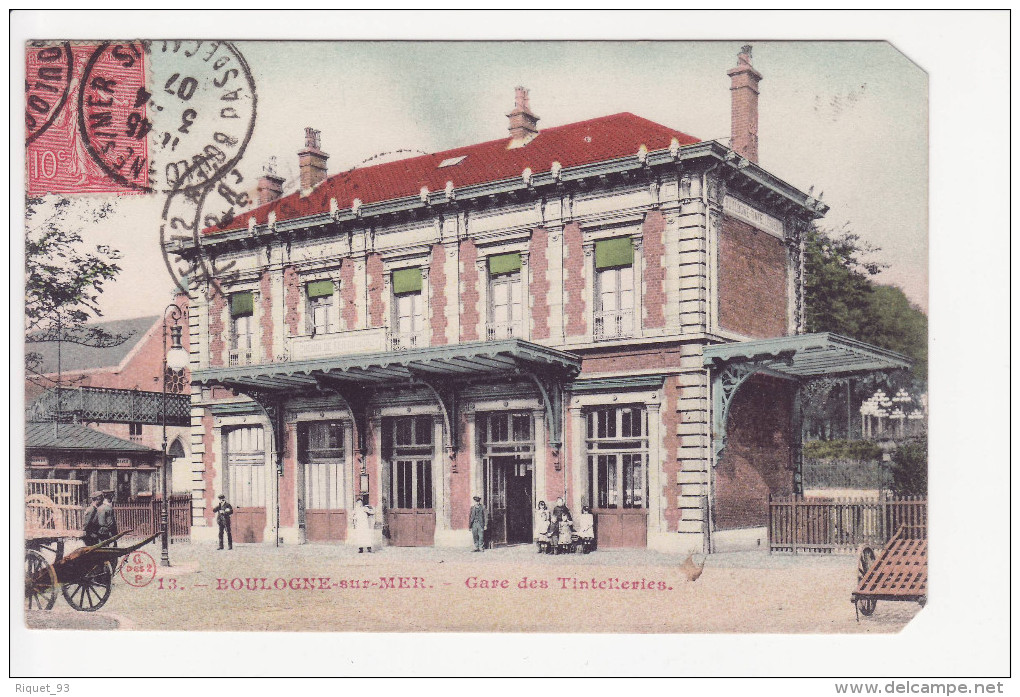 13 - BOULOGNE-sur-MER  - Gare Des Tintelleries - Boulogne Sur Mer