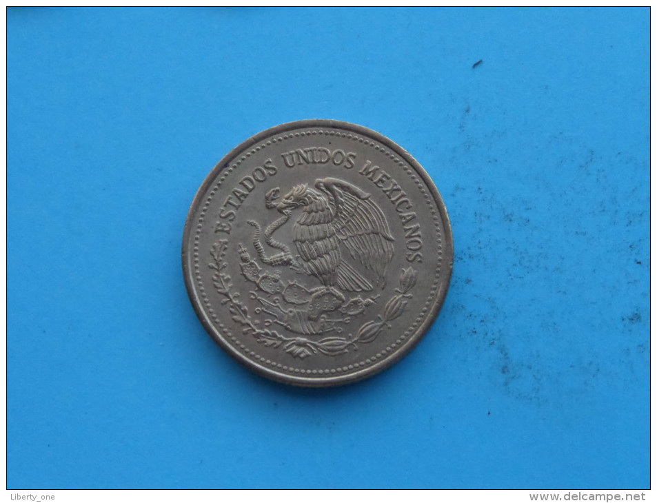 1989 - 1000 Pesos / KM 536 ( Uncleaned Coin / For Grade, Please See Photo ) !! - Mexico