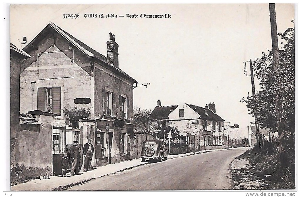 OTHIS - Route D'Ermenonville - Othis