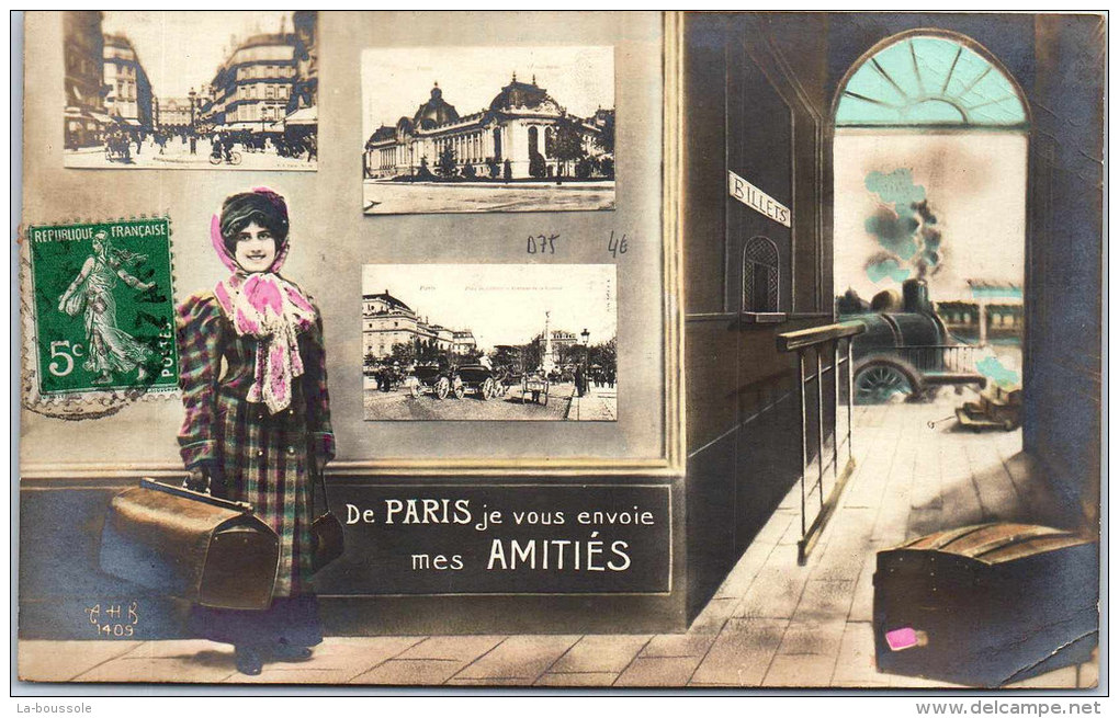 75 PARIS - Amitiés - Autres & Non Classés